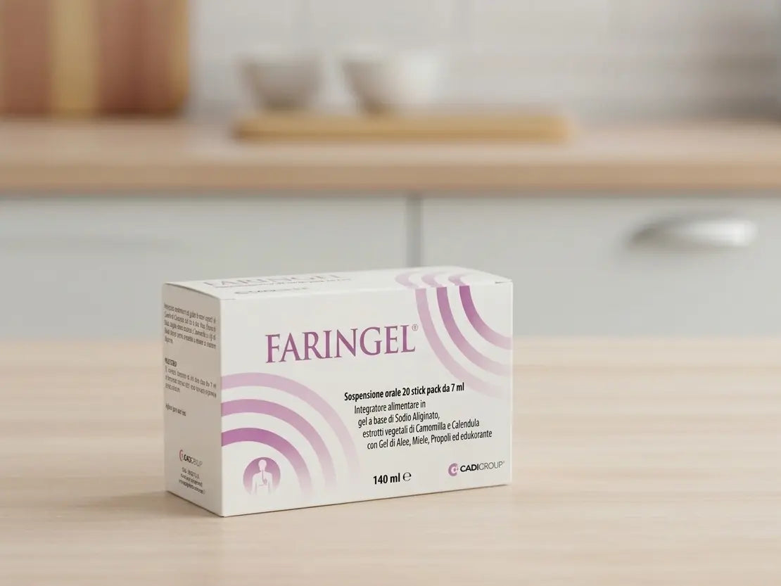Faringel -  cseresznye ízű gél - 20 tasak Viva Pharma Shop
